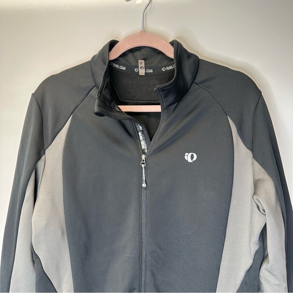 Pearl Izumi Men's Infinity Wind Blocking Jacket black gray size large - Picture 4 of 13